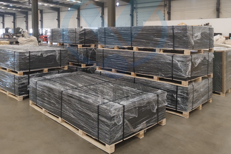 Lead-Boron Polyethylene Plates